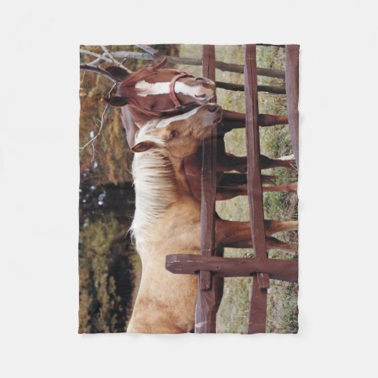 Die besten Freunde Fleecedecke (Vorderseite)