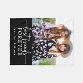 Die besten Freunde Fleecedecke (Vorderseite (Horizontal))