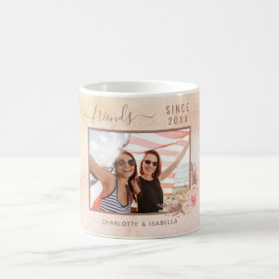 Die besten Freunde Foto ernennt Pampas Gras Rose G Kaffeetasse