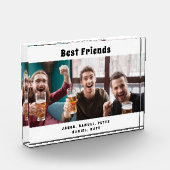 Die besten Freunde Foto Schwarz Spaß (Links)