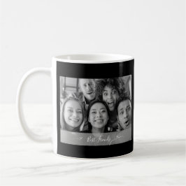 Die besten Freunde Foto Schwarz und Weiß Kaffeetasse
