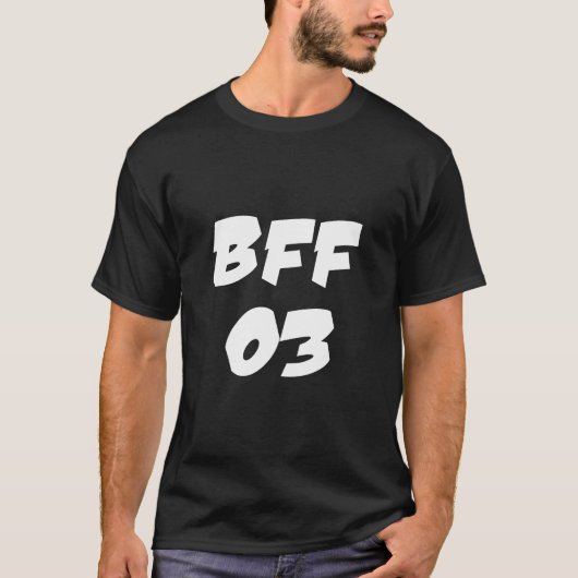 Die besten Freunde für 3 - BESTE FREUNDIN 03 T-Shirt (Vorderseite)