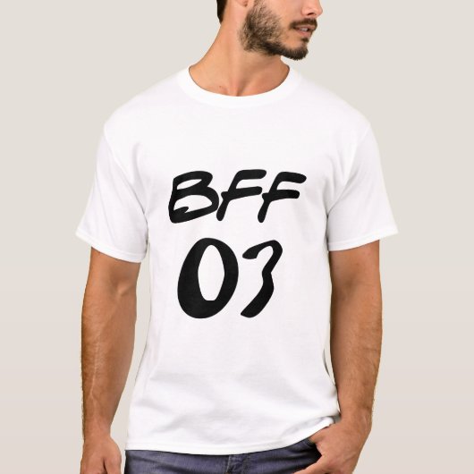 Die besten Freunde für 3 - BESTE FREUNDIN 03 T-Shirt (Vorderseite)