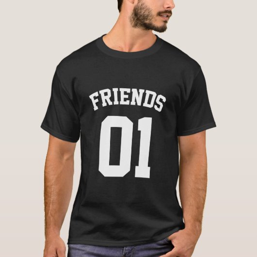 Die besten Freunde für 3 - Freunde 01 T-Shirt (Vorderseite)