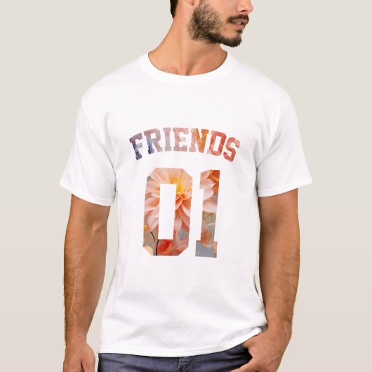 Die besten Freunde für 3 - Freunde 01 T-Shirt (Vorderseite)