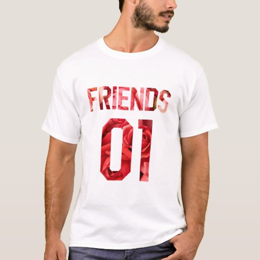 Die besten Freunde für 3 - Freunde T-Shirt (Vorderseite)