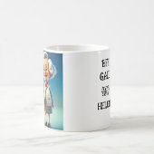 Die besten Freunde für das Leben Kaffeetasse (Mittel)