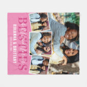 Die besten Freunde für immer 4 Foto Fleecedecke (Vorderseite (Horizontal))