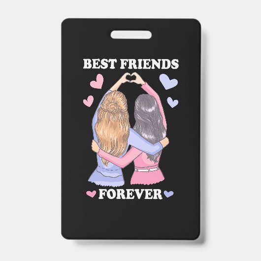 Die besten Freunde für immer Ausweis (Vorderseite)