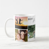 Die besten Freunde für immer benutzerdefinierte Fo Kaffeetasse (Links)