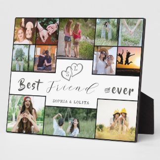 Die besten Freunde für immer | Benutzerdefinierte Fotoplatte