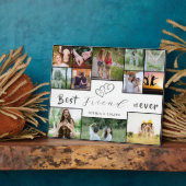 Die besten Freunde für immer | Benutzerdefinierte  Fotoplatte (Seite)