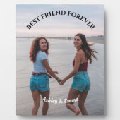Die besten Freunde für immer Benutzerdefiniertes F Fotoplatte (Vorderseite)