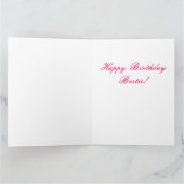 Die besten Freunde für immer Benutzerdefiniertes F Karte (Innenseite)