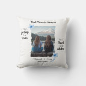 Die besten Freunde für immer benutzerdefiniertes F Kissen (Vorderseite)