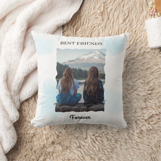 Die besten Freunde für immer benutzerdefiniertes F Kissen (Decke)