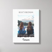 Die besten Freunde für immer benutzerdefiniertes F Leinwanddruck (Vorderseite)