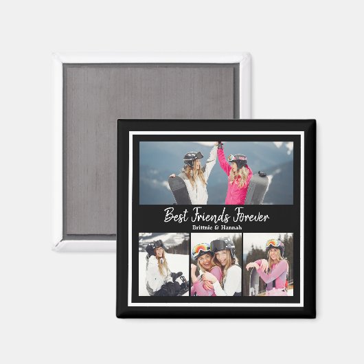 Die besten Freunde für immer benutzerdefiniertes F Magnet (Vorderseite/Rückseite)