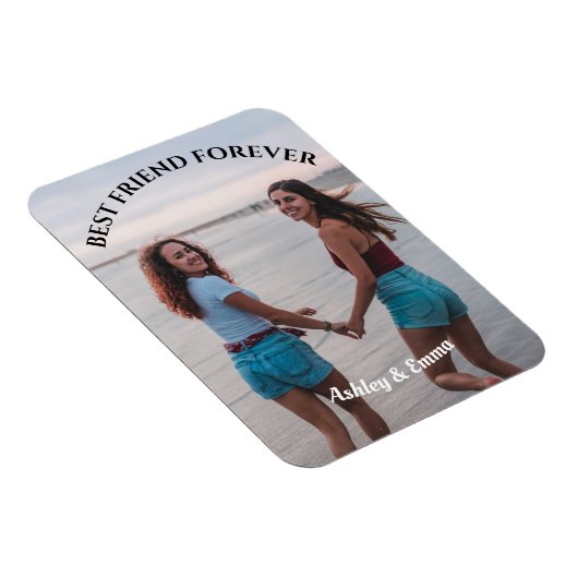 Die besten Freunde für immer Benutzerdefiniertes F Magnet (Rechte Seite)