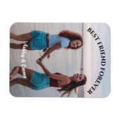 Die besten Freunde für immer Benutzerdefiniertes F Magnet (Horizontal)