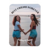 Die besten Freunde für immer Benutzerdefiniertes F Magnet (Vertikal)