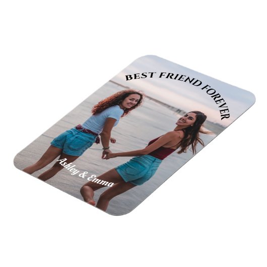 Die besten Freunde für immer Benutzerdefiniertes F Magnet (Linke Seite)