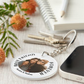 Die besten Freunde für immer Benutzerdefiniertes F Schlüsselanhänger (Vorderseite rechts)