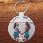 Die besten Freunde für immer Benutzerdefiniertes F Schlüsselanhänger (Vorderseite)
