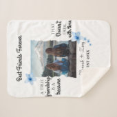 Die besten Freunde für immer benutzerdefiniertes F Sherpadecke (Vorderseite (Horizontal))