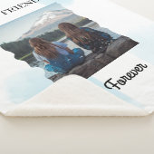 Die besten Freunde für immer benutzerdefiniertes F Sherpadecke (3/4)