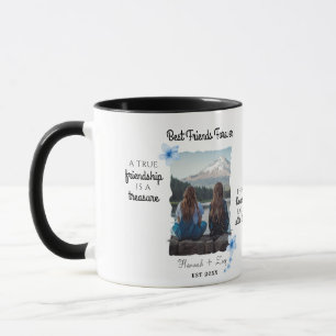 Die besten Freunde für immer benutzerdefiniertes F Tasse