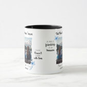 Die besten Freunde für immer benutzerdefiniertes F Tasse (Zentrum)