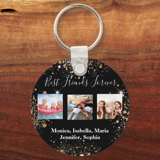 Die besten Freunde für immer BESTE FREUNDIN Foto S Schlüsselanhänger (Vorderseite)