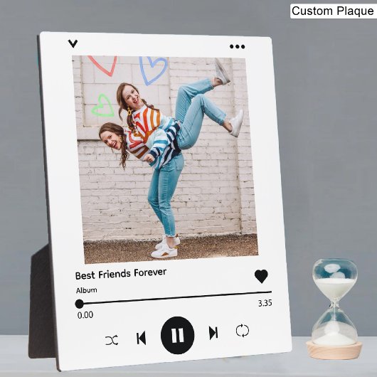 Die besten Freunde für immer | Besties Song Foto C Fotoplatte