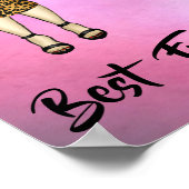 Die besten Freunde für immer Blonde Brünett hohe M Poster (Ecke)