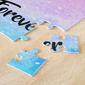 Die besten Freunde für immer Blonde Brünette Farbs Puzzle (Seite)