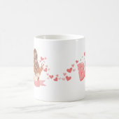 Die besten Freunde für immer Blonde und Brünette W Kaffeetasse (Mittel)