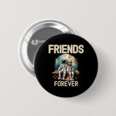 Die besten Freunde für immer Button (Vorne & Hinten)