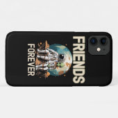 Die besten Freunde für immer Case-Mate iPhone Hülle (Rückseite (Horizontal))