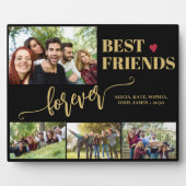 Die besten Freunde für immer, die Namen des modern Fotoplatte (Vorderseite)