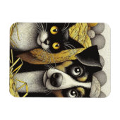 Die besten Freunde für immer: Ein angenehm ansprec Magnet (Horizontal)