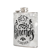 Die besten Freunde für immer Flachmann (Links)