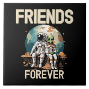 Die besten Freunde für immer Fliese