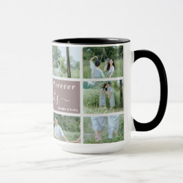 Die besten Freunde für immer Foto Collage Custom 1 Tasse