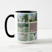 Die besten Freunde für immer Foto Collage Custom 1 Tasse (Links)