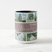 Die besten Freunde für immer Foto Collage Custom 1 Tasse (Zentrum)