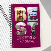 Die besten Freunde für immer Foto Rosa Abschluss G Notizblock