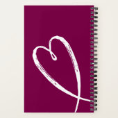 Die besten Freunde für immer Foto Rosa Abschluss G Notizblock (Rückseite)