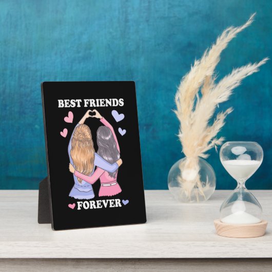 Die besten Freunde für immer Fotoplatte (Seite)