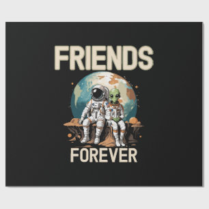 Die besten Freunde für immer Geschenkpapier